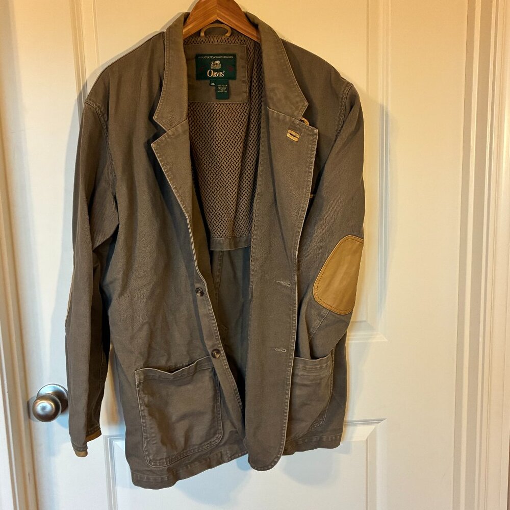 Vintage Orvis Zambezi Fishing/Hunting Blazer – Size XL | Rugged Heritage Style
